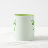St. Patrick's Day Shamrock Aandenken I Het allerbe Mok (Midden)