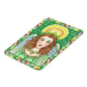 ST. PATRICK'S DAY SHAMROCK ANGEL, IRISH BLESSINGS MAGNEET (Linkerzijde)
