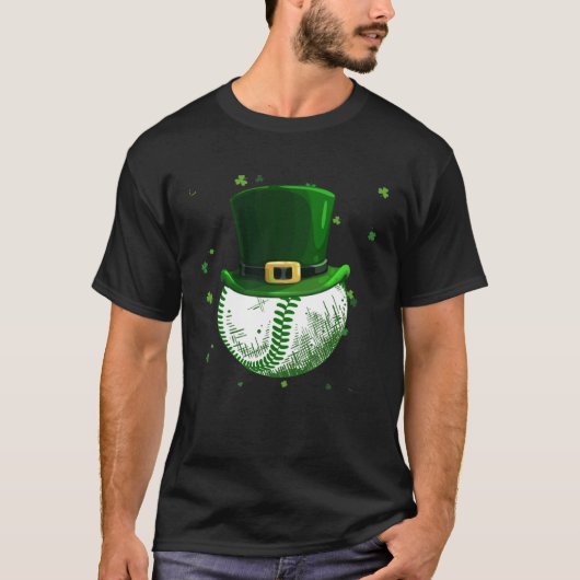 St Patricks Day Shamrock Baseball Saint Paddy s Ki T-shirt (Voorkant)