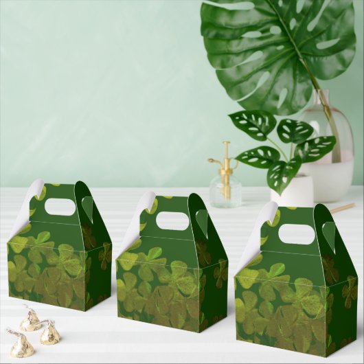 St. Patrick's Day Shamrock Bedankdoosjes (Meervoudige)