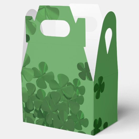 St. Patrick's Day Shamrock Bedankdoosjes (Geopend)
