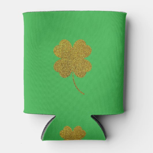 St. Patrick's Day Shamrock Blikjeskoeler (Voorkant)