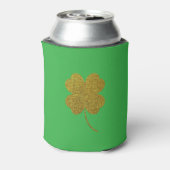 St. Patrick's Day Shamrock Blikjeskoeler (Blikje Achterkant)