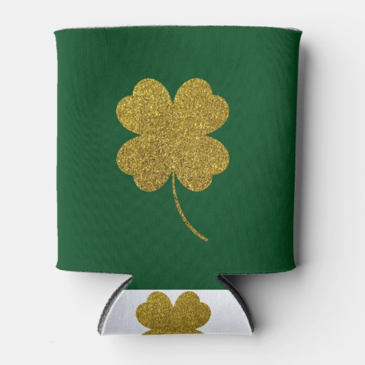 St. Patrick's Day Shamrock Blikjeskoeler (Voorkant)
