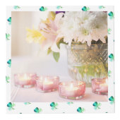 St. Patrick's Day Shamrock Butterfly Foto Cube Kubus (Voorkant)