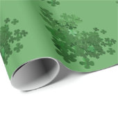 St. Patrick's Day Shamrock Cadeaupapier (Rol Hoek)