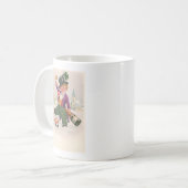 St. Patricks Day Shamrock Champagne Koffiemok (Voorkant links)