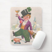  St. Patricks Day Shamrock Champagne Muismat (Met muis)