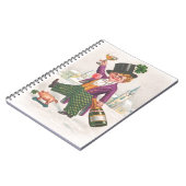  St. Patricks Day Shamrock Champagne Notitieboek (Linkerzijde)