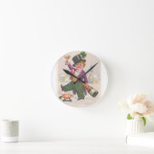  St. Patricks Day Shamrock Champagne Ronde Klok (Huis)