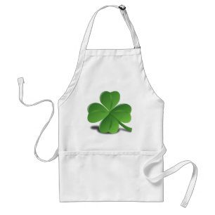 St. Patrick's Day Shamrock Clover Apron Standaard Schort
