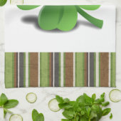 St. Patrick's Day Shamrock Clover Kitchen Towel Theedoek (Gevouwen)
