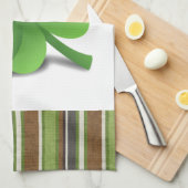 St. Patrick's Day Shamrock Clover Kitchen Towel Theedoek (Quarter Fold)
