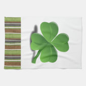 St. Patrick's Day Shamrock Clover Kitchen Towel Theedoek (Horizontaal)