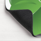 St. Patrick's Day Shamrock Clover Mousepad Muismat (Hoek)