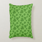 St Patrick's Day Shamrock Clover Pattern Accent Kussen (Voorkant(Verticaal))