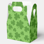 St Patrick's Day Shamrock Clover Pattern Bedankdoosjes (Geopend)