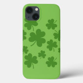 St Patrick's Day Shamrock Clover Pattern Case-Mate iPhone Case (Achterkant)