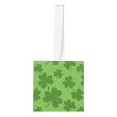 St Patrick's Day Shamrock Clover Pattern Decoratie (Voorkant)