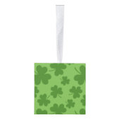 St Patrick's Day Shamrock Clover Pattern Decoratie (Rechts)