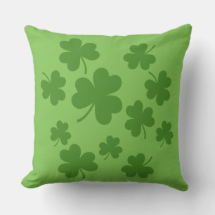 St Patrick's Day Shamrock Clover Pattern Kussen