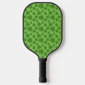 St Patrick's Day Shamrock Clover Pattern Pickleball Paddle (Voorkant)