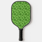 St Patrick's Day Shamrock Clover Pattern Pickleball Paddle (Achterkant)