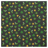 St. Patrick's Day Shamrock Clover Pattern Stof (Swatch)