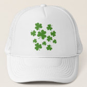 St Patrick's Day Shamrock Clover Pattern Trucker Pet (Voorkant)