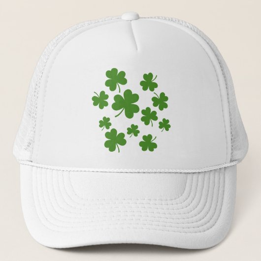 St Patrick's Day Shamrock Clover Pattern Trucker Pet (Voorkant)