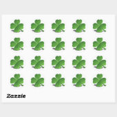 St. Patrick's Day Shamrock Clover Sticker (Vel)