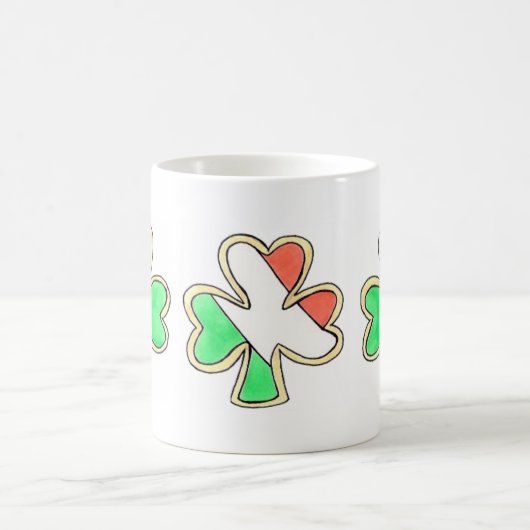 St. Patrick's Day Shamrock Cookie Irish Flag Mok (Center)