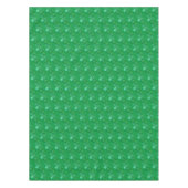 St. Patrick's Day Shamrock Curly Green Tafelkleed (Voorkant)
