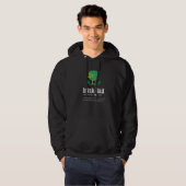 St Patrick's Day Shamrock Dad Irish Saint Paddy's  Hoodie (Voorkant volledig)