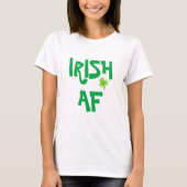 St Patrick's Day Shamrock Dames T-shirt (Voorkant)