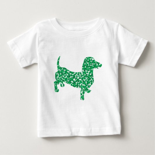 St Patricks Day Shamrock Doxie (Voorkant)