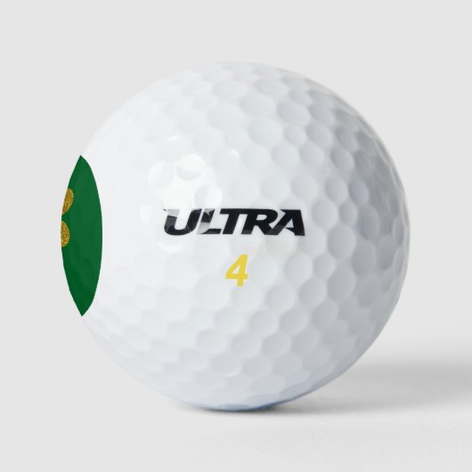 St. Patrick's Day Shamrock Golfballen (Logo)