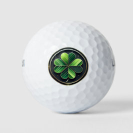 St. Patrick's Day Shamrock Green Clover Golfballen