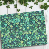 St. Patrick's Day Shamrock Green Clover Tissuepapier