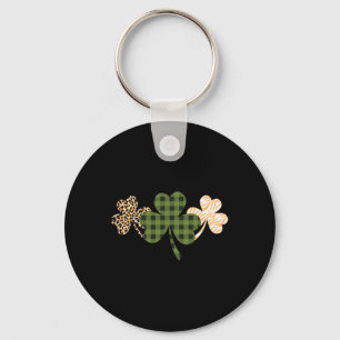St Patricks Day Shamrock Green Irish St Patrick Lu Sleutelhanger