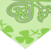 St. Patrick's Day Shamrock Green Tafelkleed (Gekanteld)