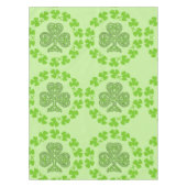 St. Patrick's Day Shamrock Green Tafelkleed (Voorkant)