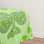 St. Patrick's Day Shamrock Green Tafelkleed (Voorbeeld)