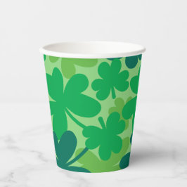 St. Patrick's Day Shamrock Groene Papieren bekers
