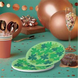 St. Patrick's Day Shamrock Groene Papieren Borden Bordje