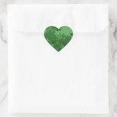St. Patrick's Day Shamrock Hart Sticker (Tas)