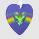 St. Patricks Day Shamrock Heart Ornament (voorkant)