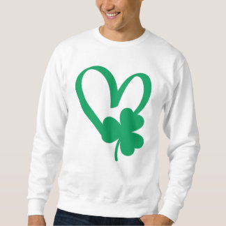 St Patrick's Day Shamrock Heart T-shirt