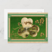 St Patricks Day Shamrock Ierland Landschap Briefkaart (Voorkant / Achterkant)