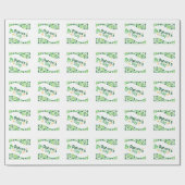St. Patrick's Day,Shamrock,Iers Cadeaupapier (Vlak)